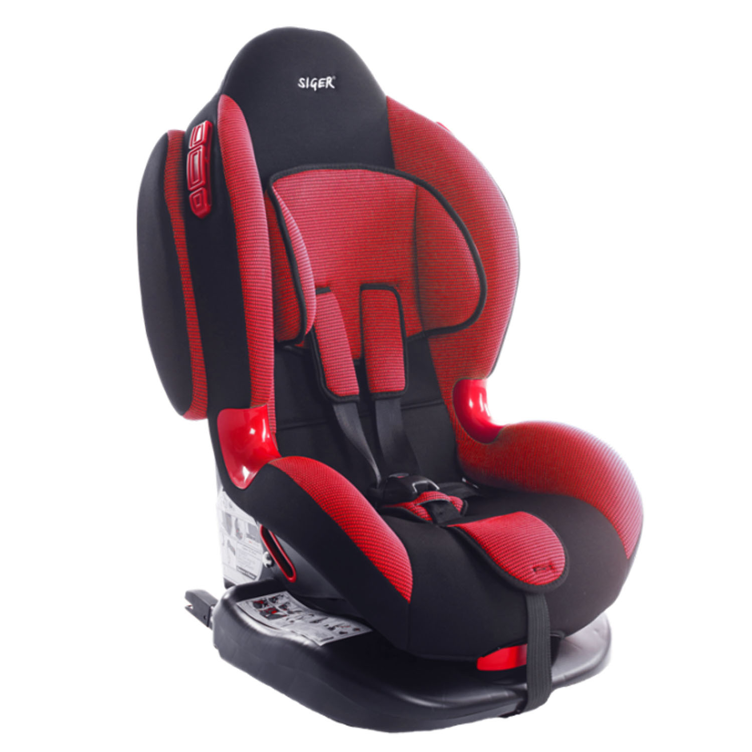 Автокресло SIGER Кокон Isofix Красный - фото 1