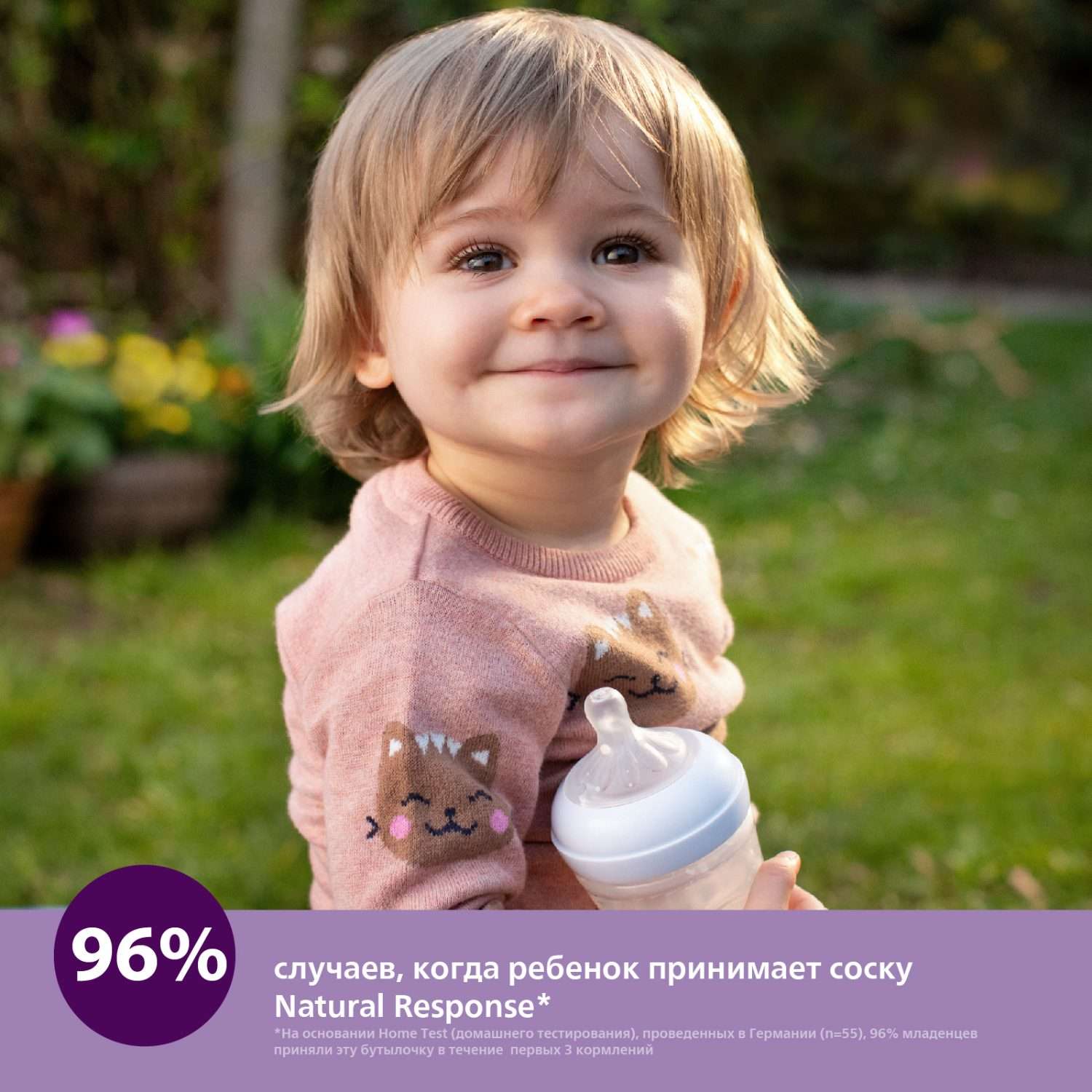 Соска Philips Avent Natural Response с 0месяцев 2шт SCY962/02 купить по цене 889 ₽ в интернет-магазине Детский мир