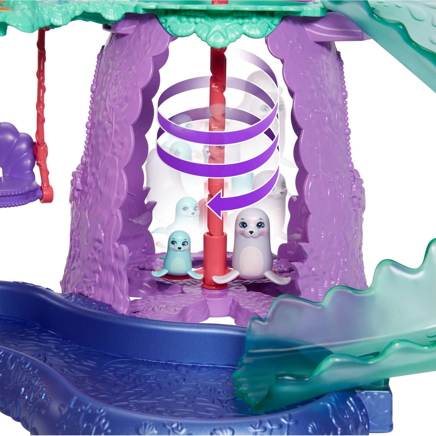 Набор игровой Enchantimals Большой аквапарк с куклой и питомцами HCG03 HCG03 - фото 5