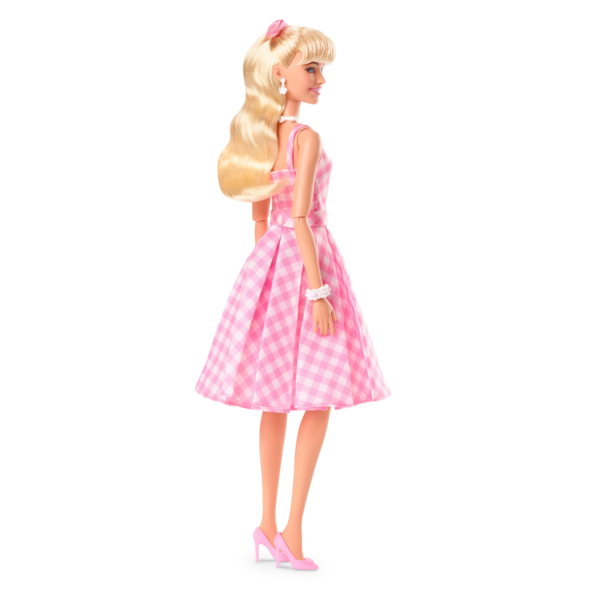 Кукла Barbie The Movie Pink Gingham Dress PJ96 HPJ96 - фото 3