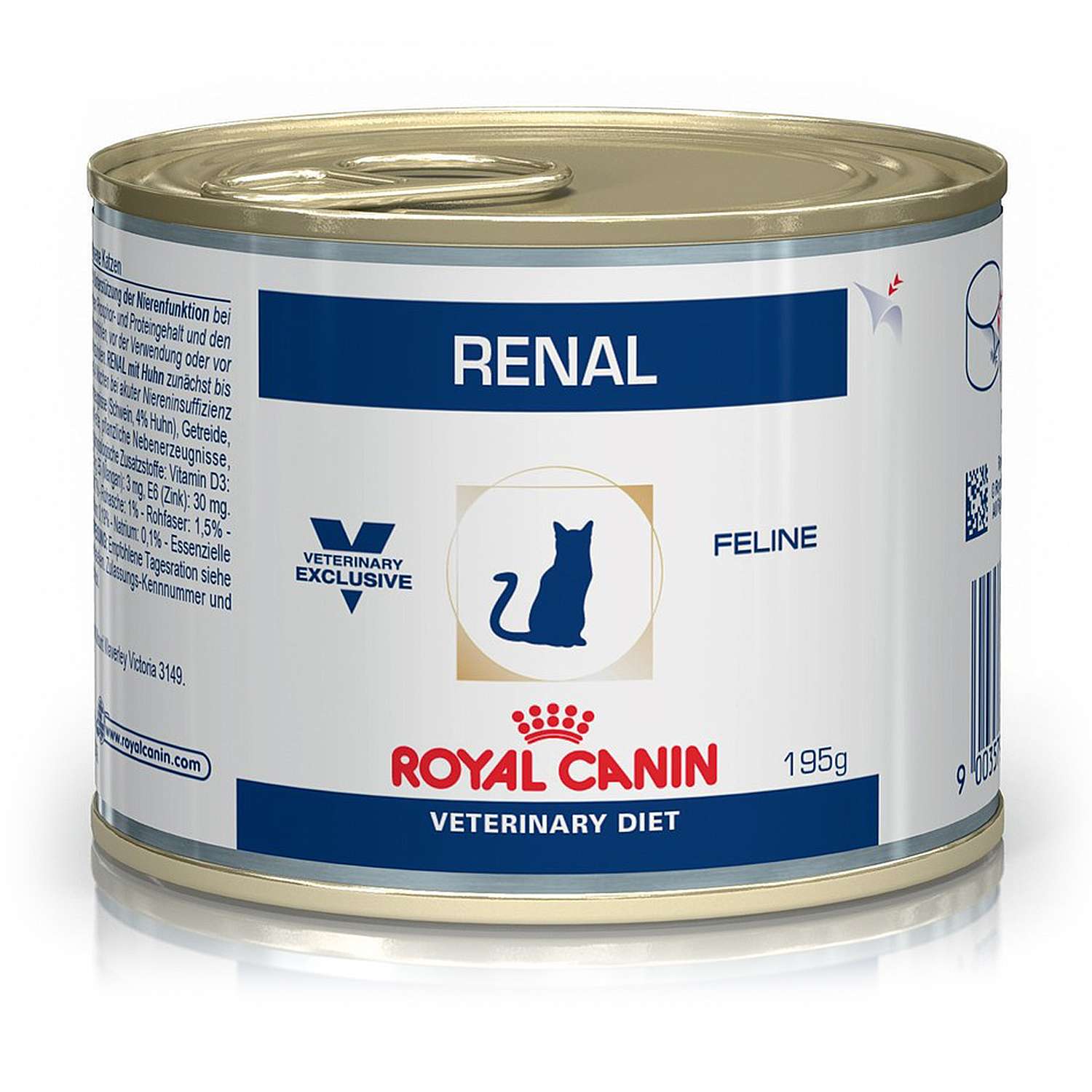Корм для кошек ROYAL CANIN Veterinary Diet Renal Feline при лечении почек кусочки в соусе курица 195г - фото 1