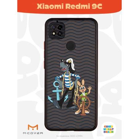 Противоударный чехол Mcover для смартфона Xiaomi Redmi 9C Союзмультфильм Путешествие морское