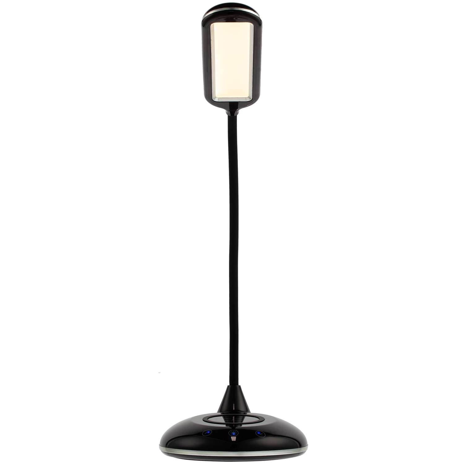 Лампа с беспроводной зарядкой Molti Bright Helper черная - фото 8