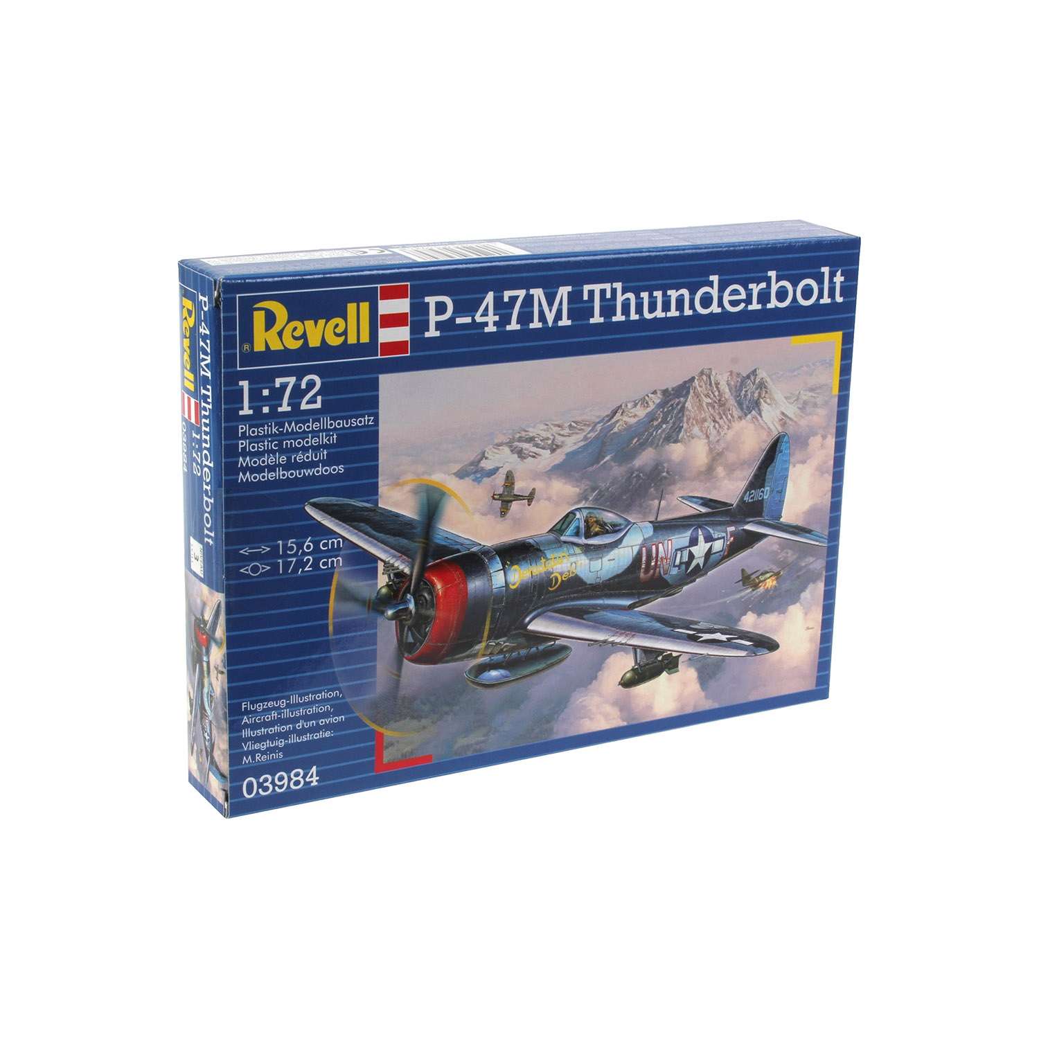 Модель для сборки Revell Истребитель-бомбардировщик P-47M Thunderbolt 03984 - фото 3