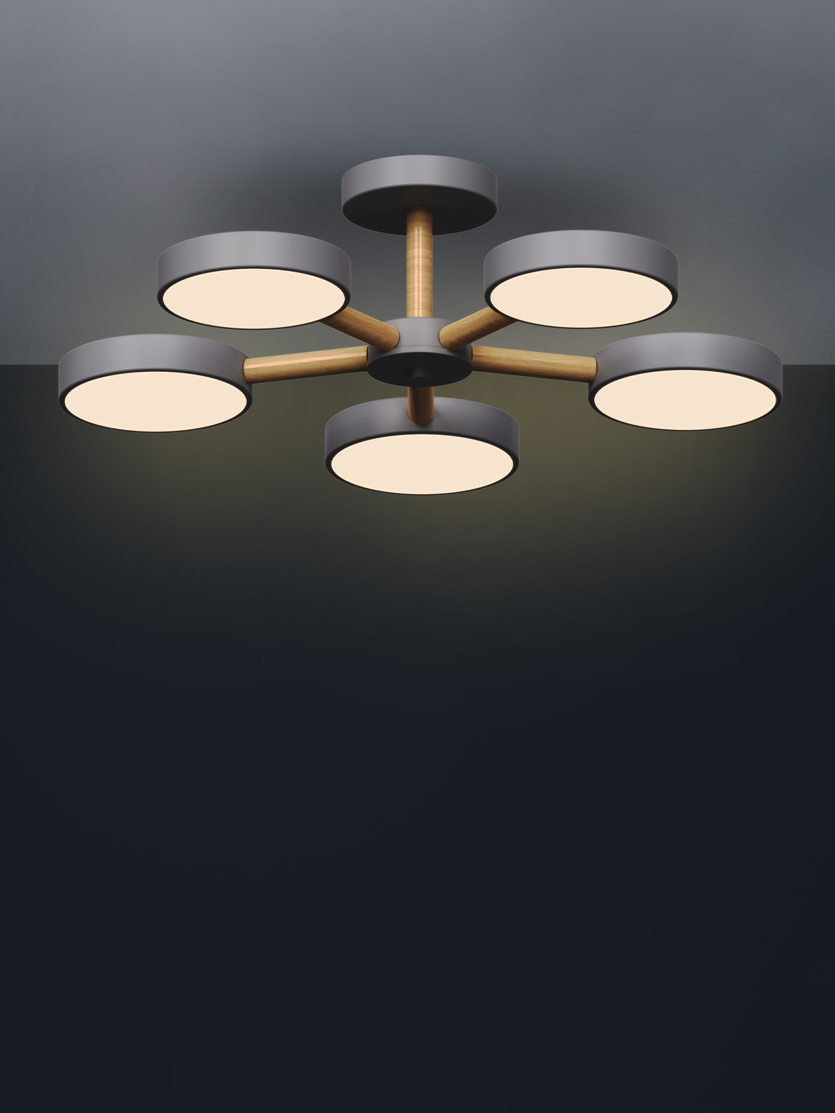 Светильник светодиодный Wedo Light потолочный 90W серый LED - фото 6