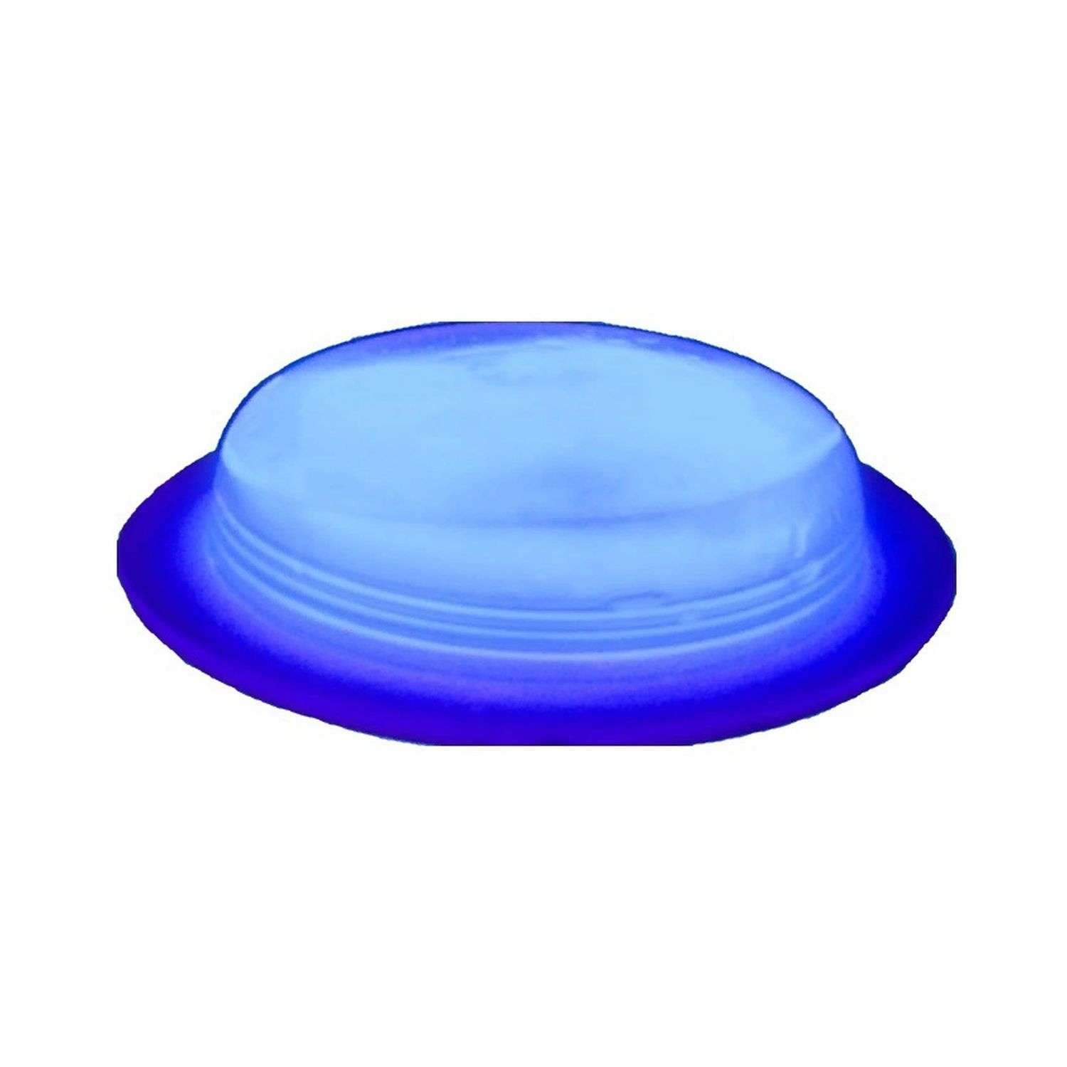 Значок Uniglodis Светящийся круглый синий 05411138 - фото 1