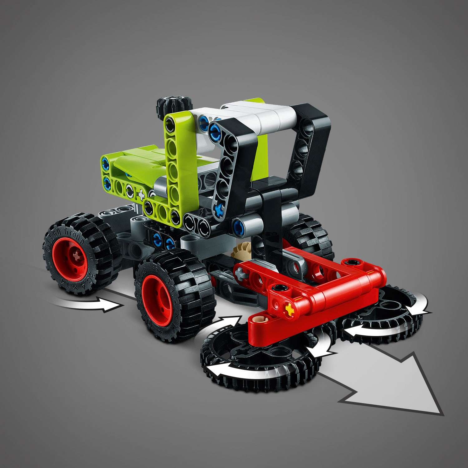 Конструктор LEGO Technic Mini Claas Xerion 42102 - фото 6