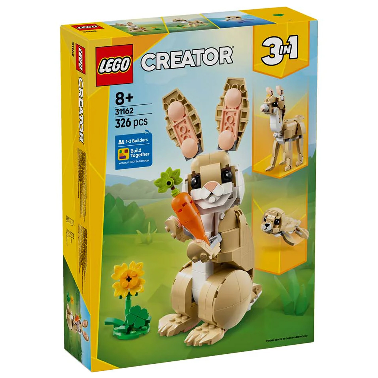 Конструктор детский LEGO Creator 3-in-1 Милый Кролик - фото 8