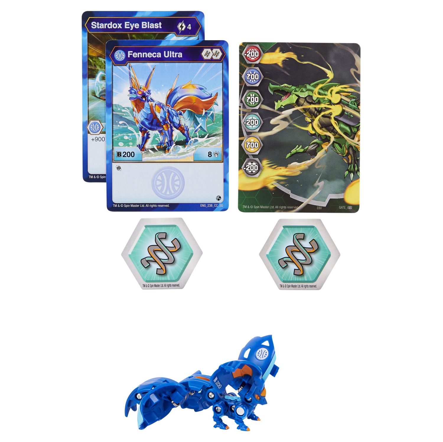 Фигурка-трансформер Bakugan S3 Ультра Carbuncle Blue 6061538/20132902 - фото 1