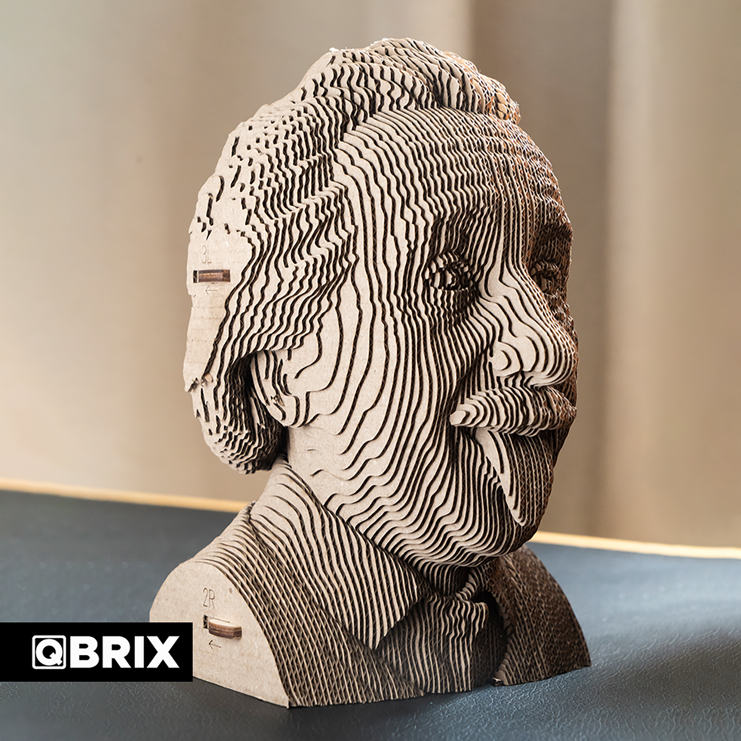 Конструктор QBRIX 3D картонный Эйнштейн 20002 20002 - фото 9