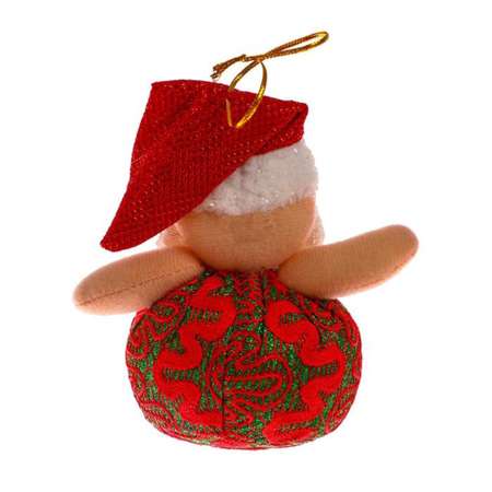 Мягкая игрушка Sima-Land подвеска «Дед Мороз»