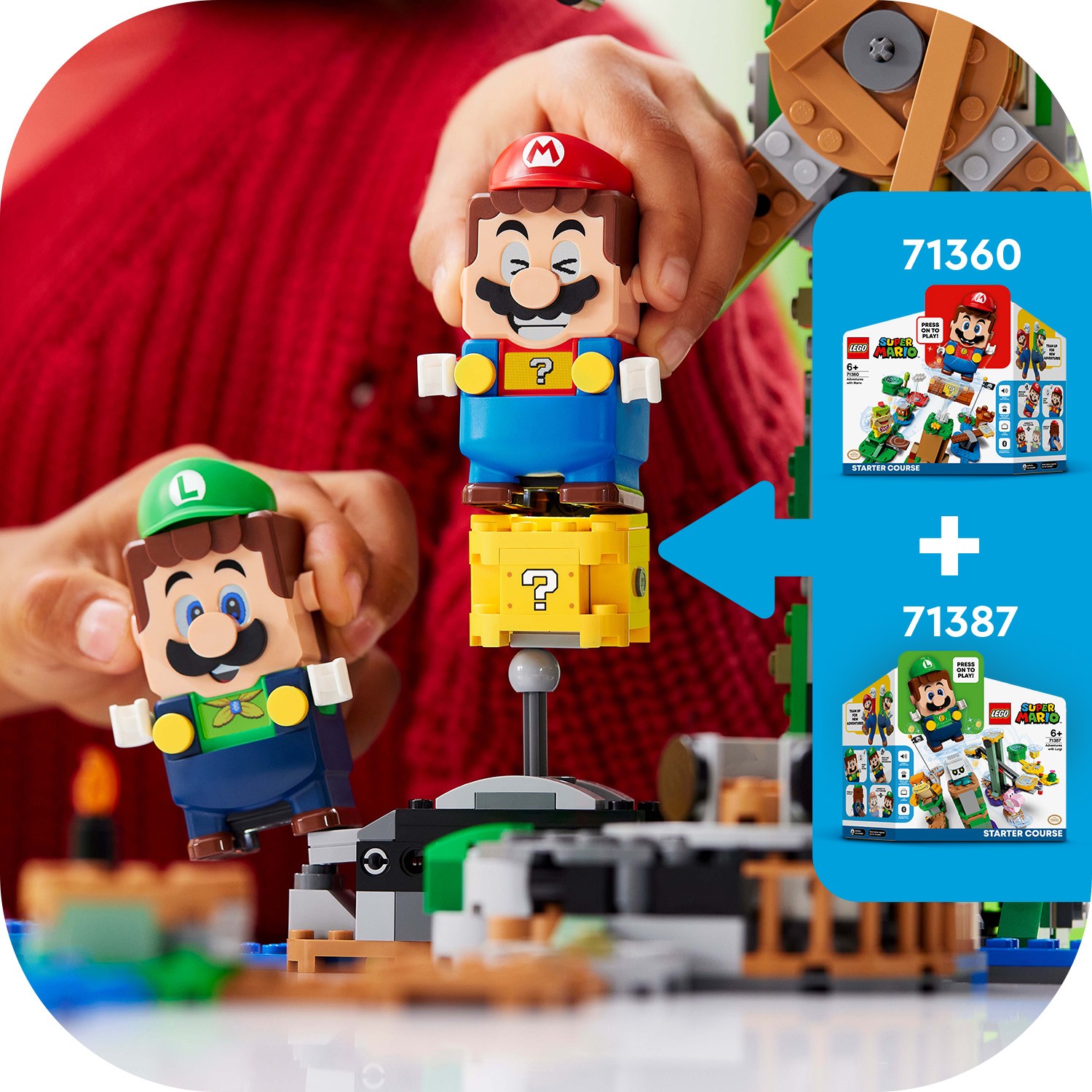 Конструктор LEGO Super Mario Нокдаун резноров 71390 - фото 9