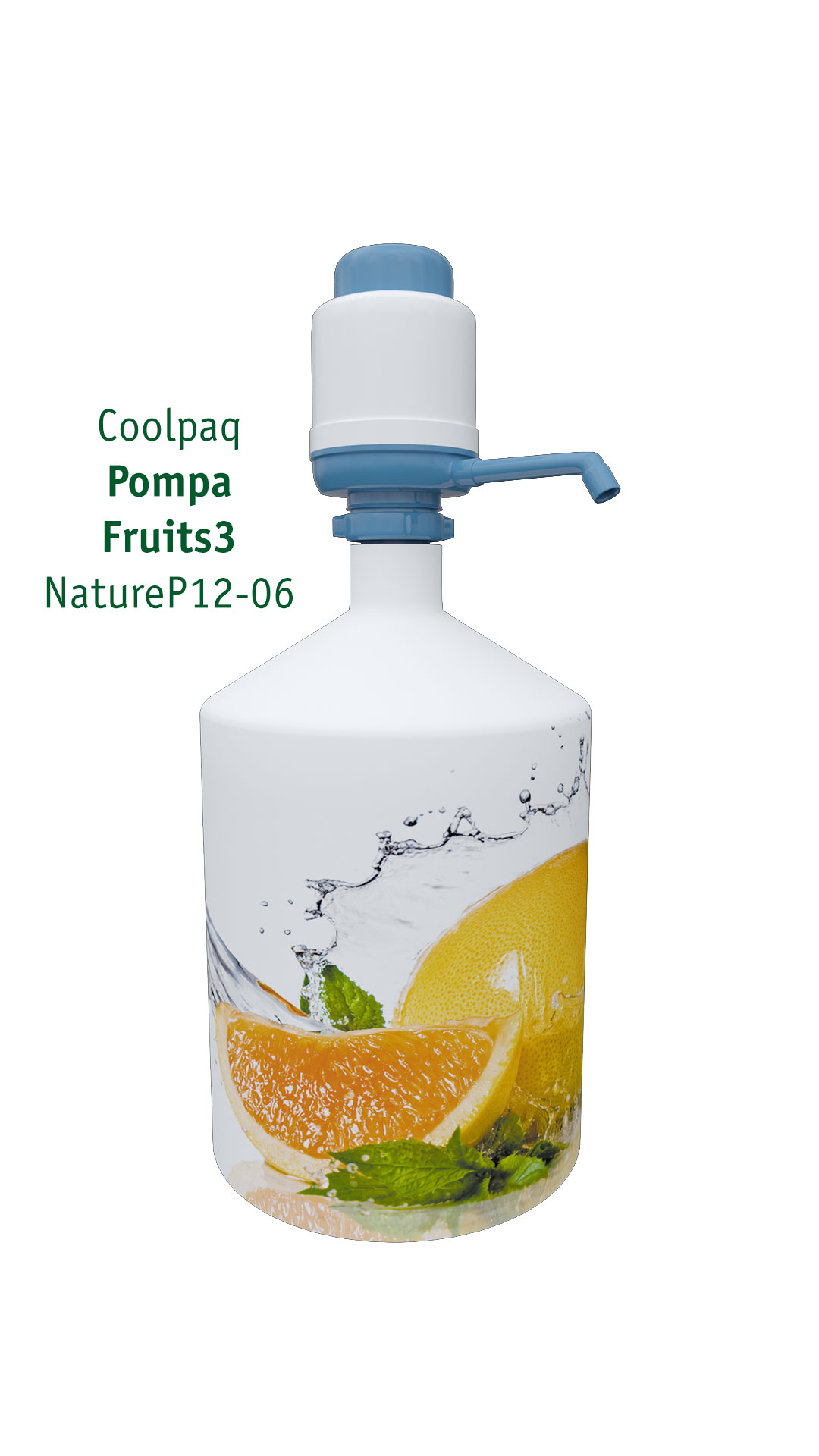 Чехол на бутыль 19л Coolpaq Grapefruit - фото 3