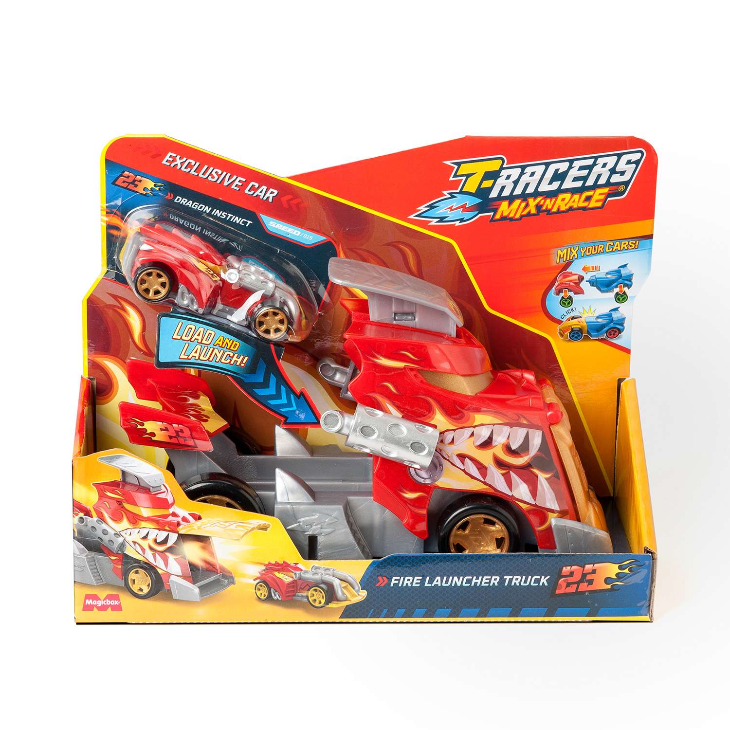 Автомобиль T-RACERS MIXN RACE без механизмов красный PTRSP116RU40 - фото 4