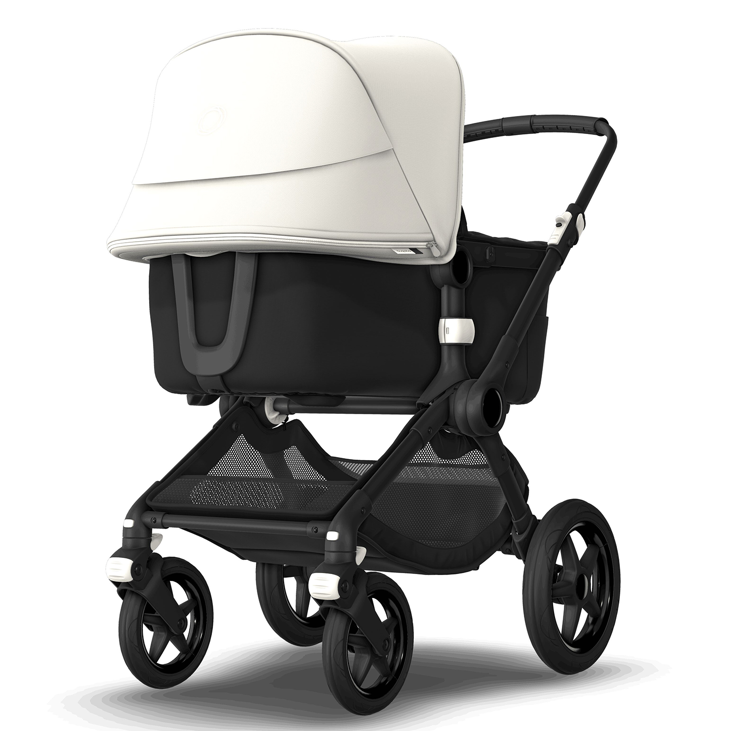 Коляска 2в1 Bugaboo Fox2 Complete Black Black-Fresh White - фото 4