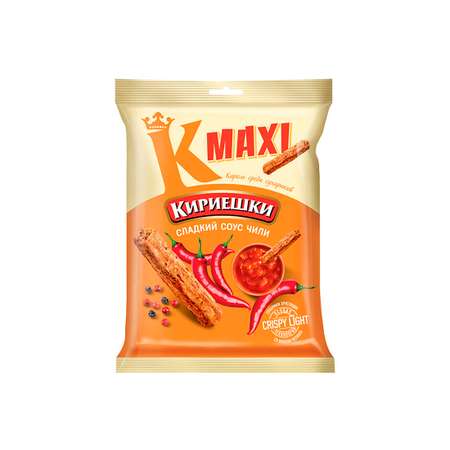 Сухарики KDV со вкусом сладкого чили 60 г 13 шт