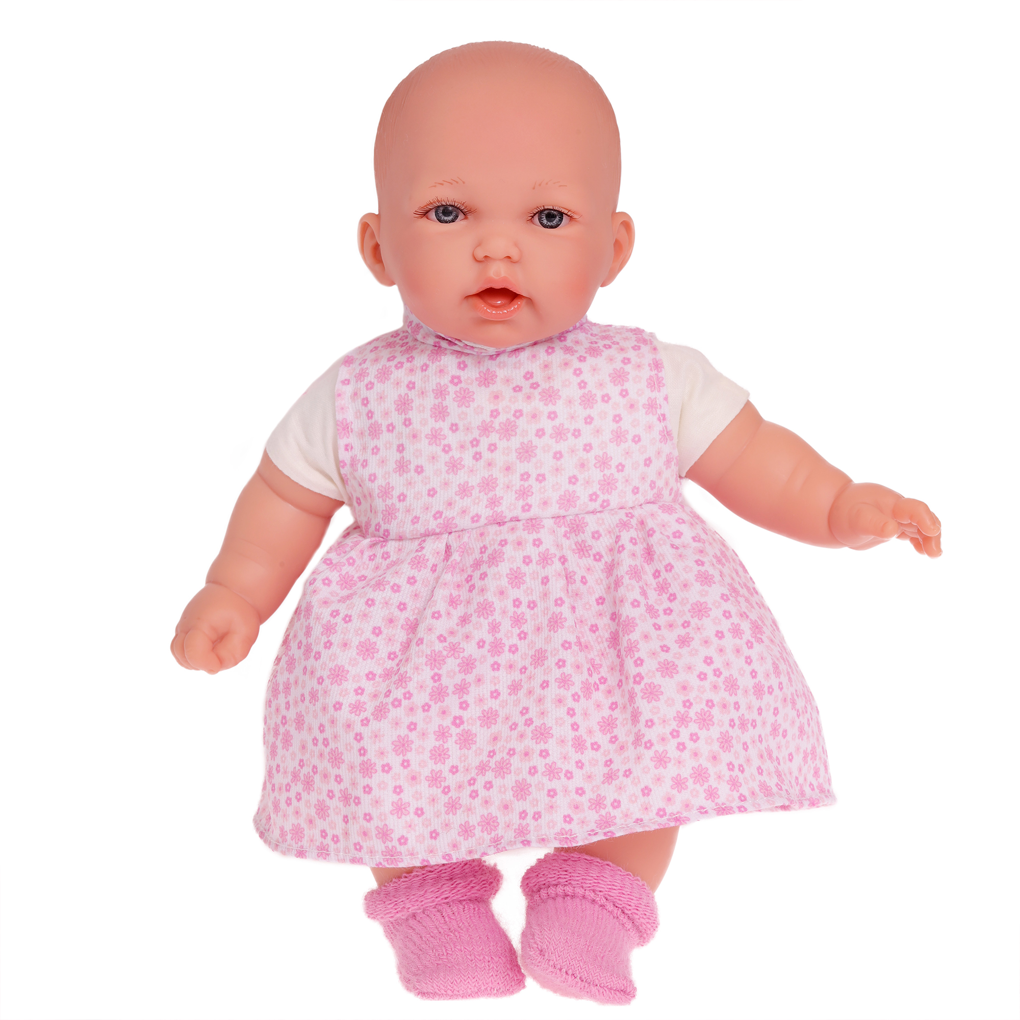 Кукла озвученная Antonio Juan Реборн Азалия в ярко-розовом 27 см 12022 - фото 11