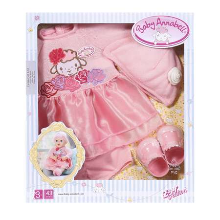 Одежда для кукол Zapf Creation Baby Annabell вязанная 4предмета 701-966