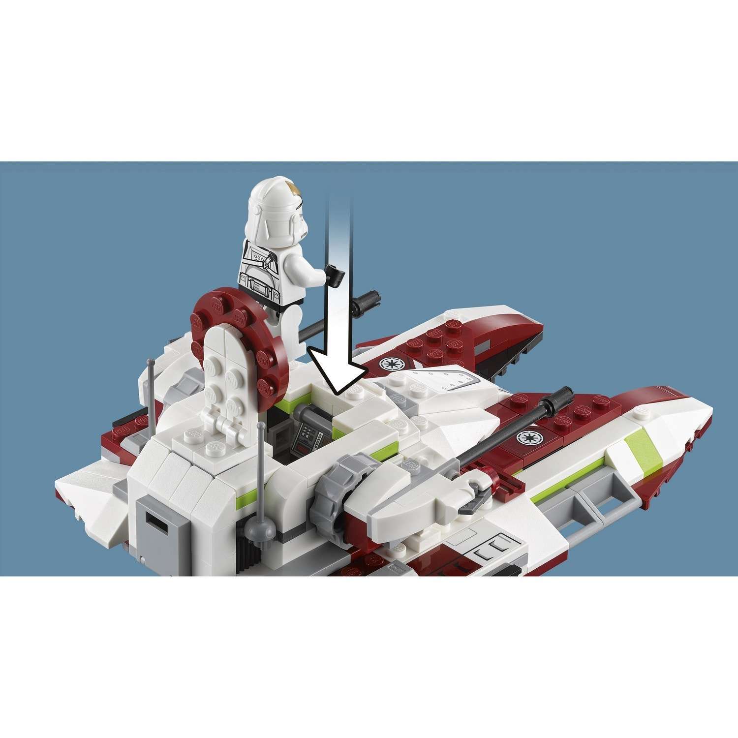 Конструктор LEGO Star Wars TM Боевой танк Республики (75182) - фото 9