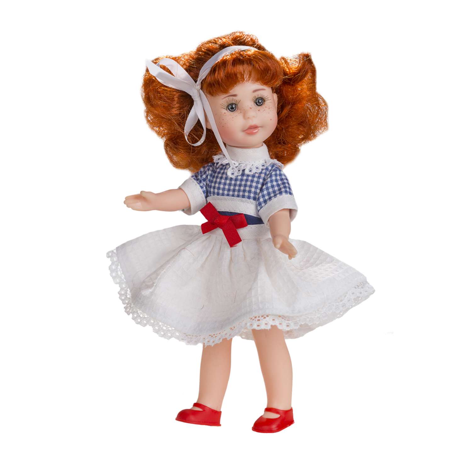 Игрушка ABC Кукла рыжеволосая в подарочной коробке (шкафчик+ платье) 1009 1009 - фото 1