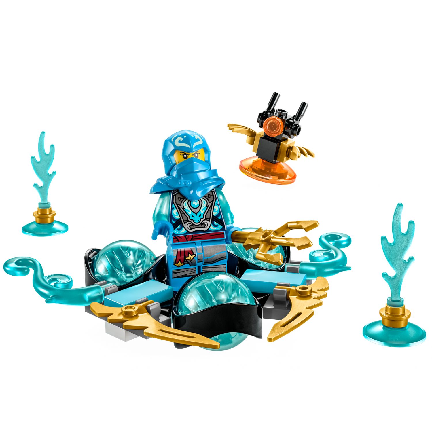 Конструктор LEGO Ninjago Nyas Dragon Power Spinjitzu Drift 71778 - фото 2