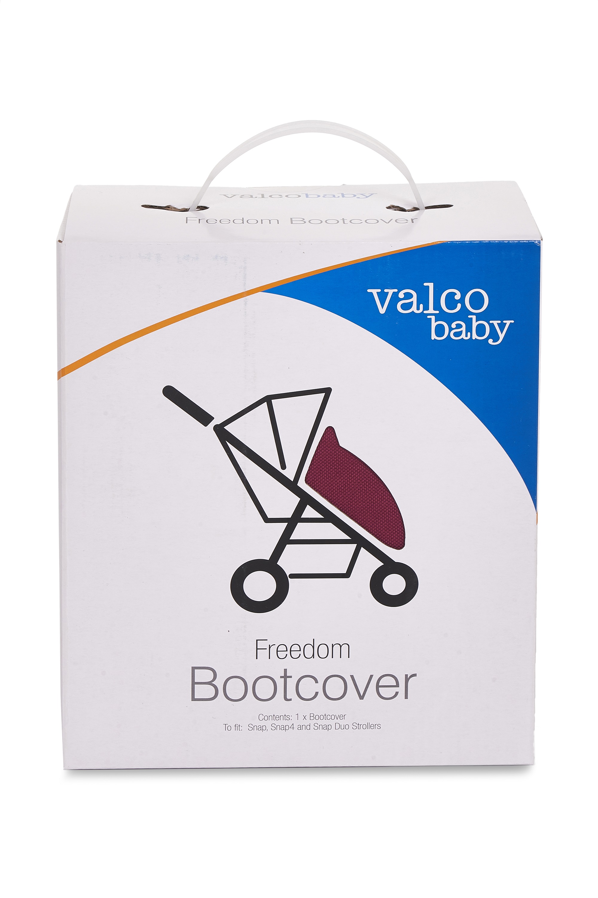 Накидка на ножки Valco baby к коляске Snap и Snap 4 цвет: Wine 0058 - фото 1