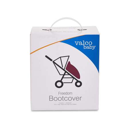 Накидка на ножки Valco Baby к коляске Snap и Snap 4 цвет: Wine