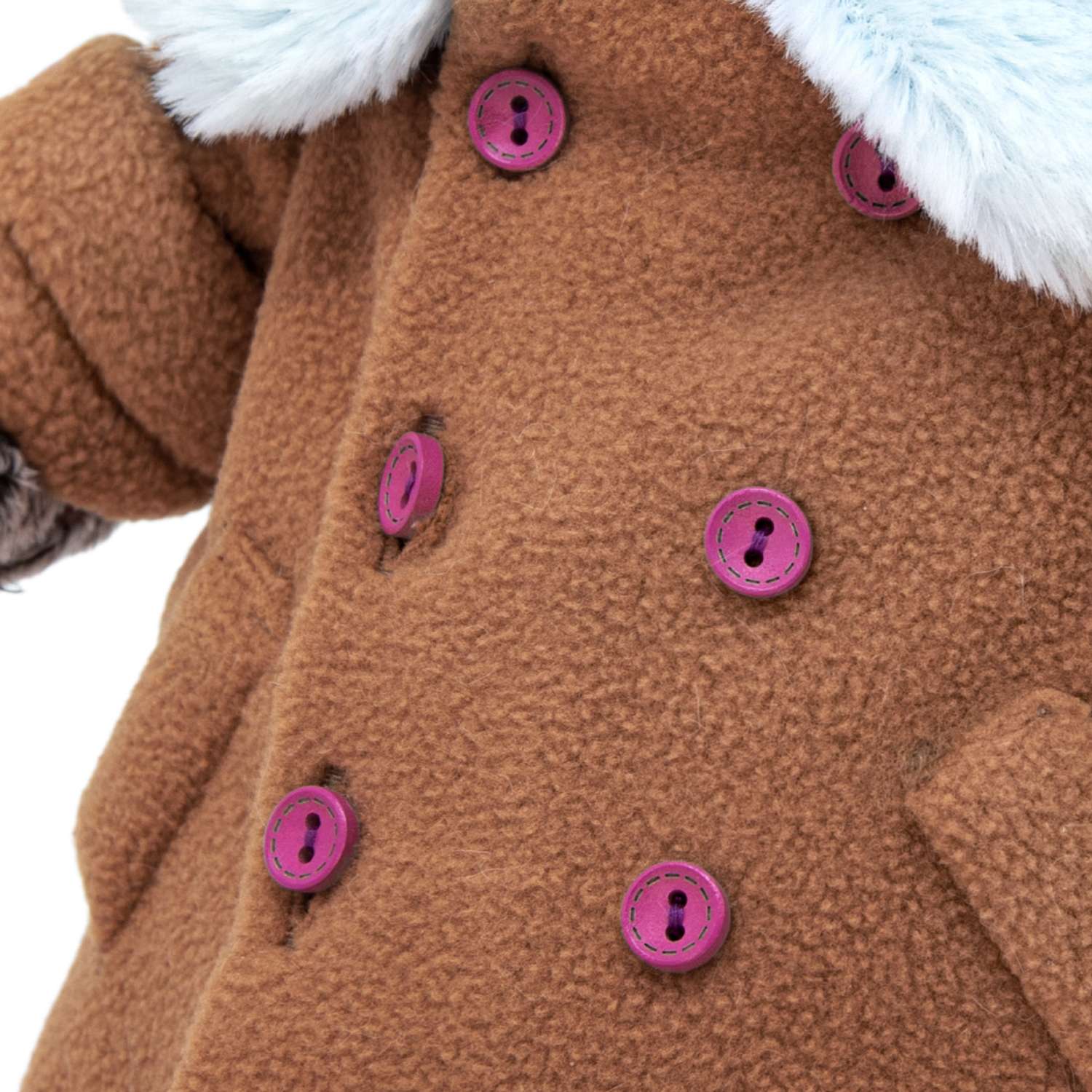 Мягкая игрушка BUDI BASA Басик в флисовом пальто 19 см Ks19-244 - фото 7