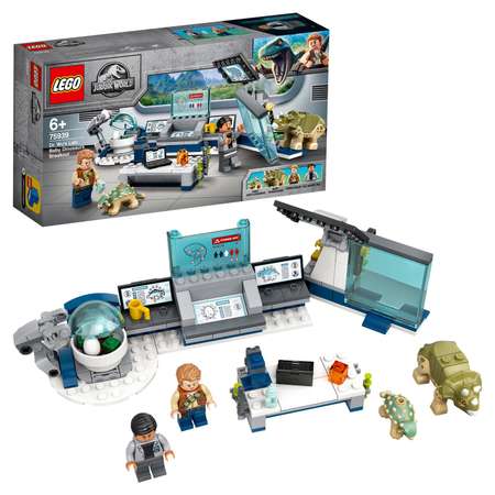 Конструктор LEGO Jurassic World Лаборатория доктора Ву: Побег детёнышей динозавра 75939