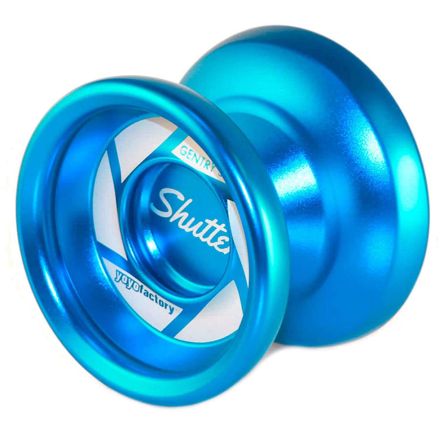 Развивающая игрушка YoYoFactory Йо-йо Shutter голубой - фото 1