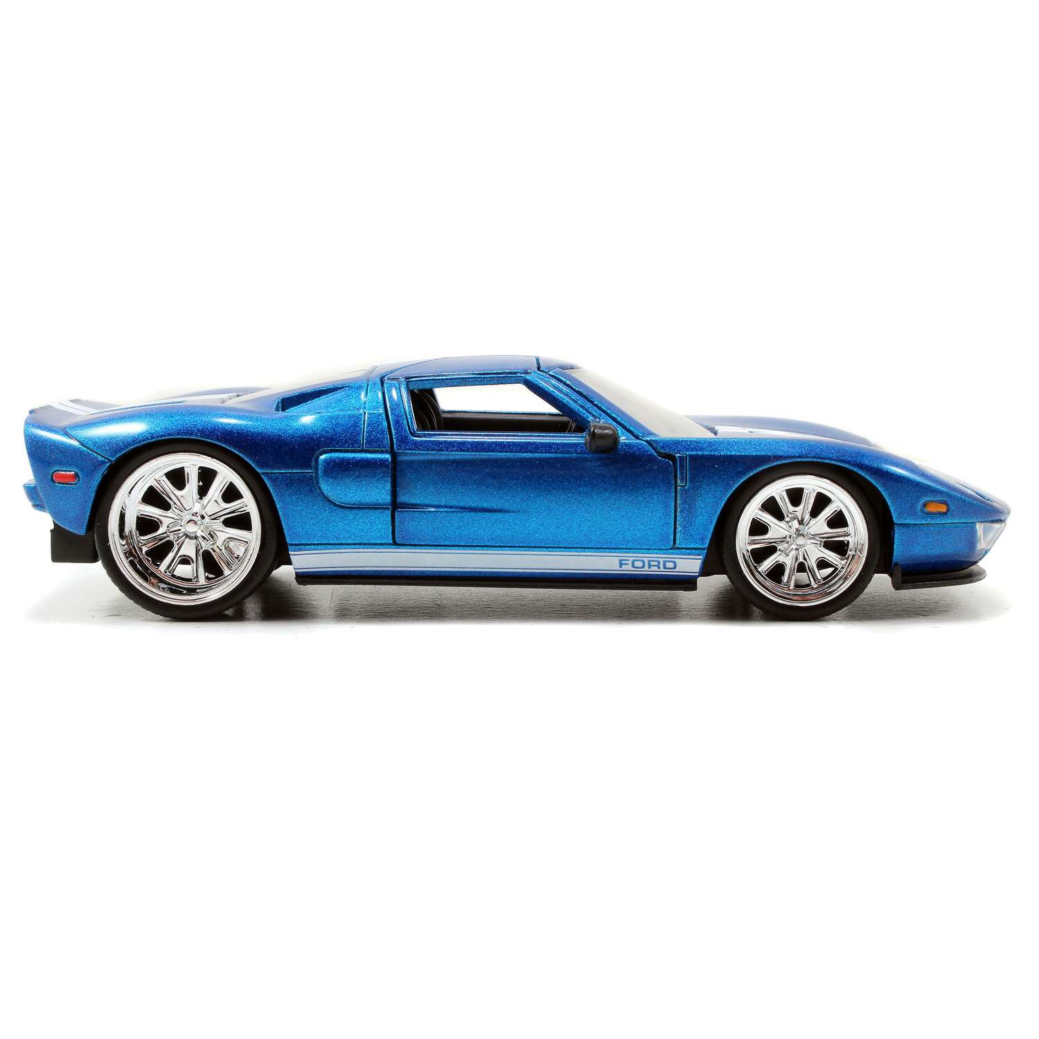 Машинка Fast and Furious Jada 1:32 2005 Ford GT-Free Rolling 97204 97204 - фото 2