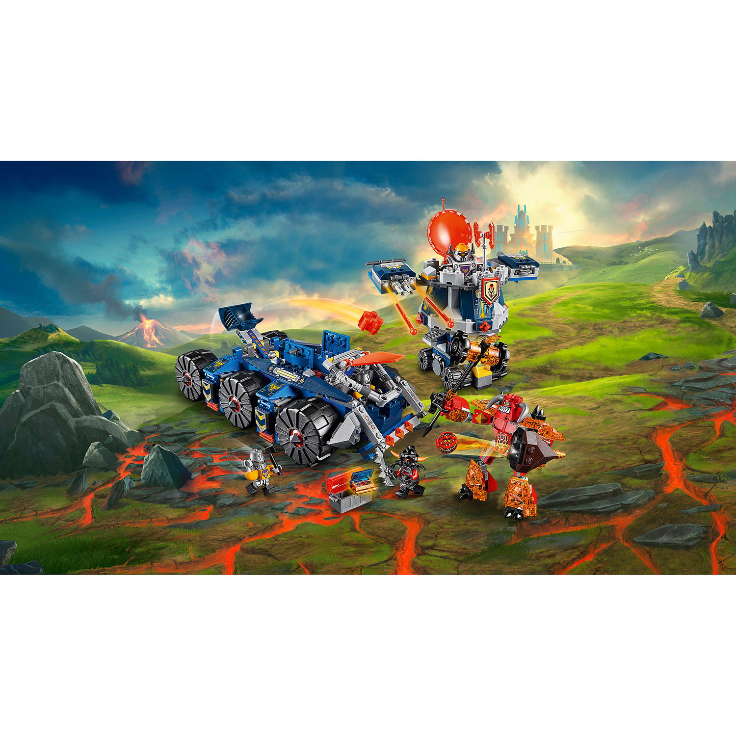 Конструктор LEGO Nexo Knights Башенный тягач Акселя (70322) - фото 5