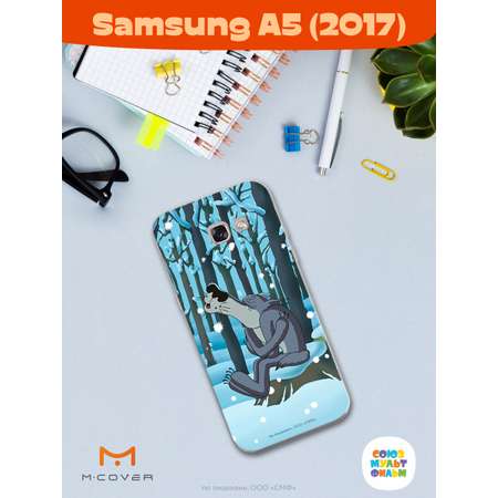 Силиконовый чехол Mcover для смартфона Samsung A5 (2017) Союзмультфильм Голодная зима