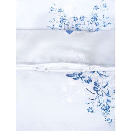 Комплект постельного белья Mona Liza евро. ML Premium Provence 2023 сатин blue