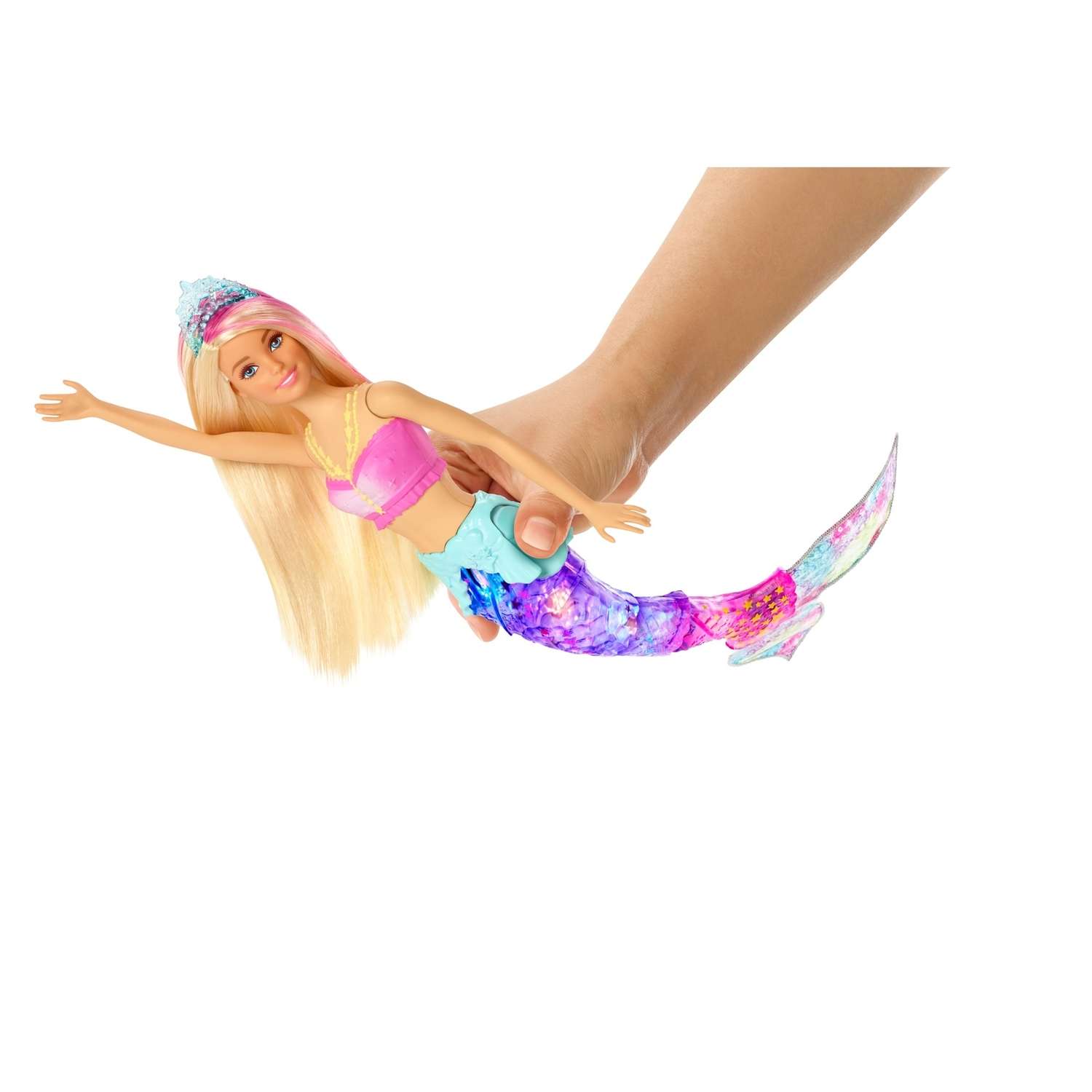 Кукла Barbie Dreamtopia Мерцающая русалочка GFL82 GFL82 - фото 8