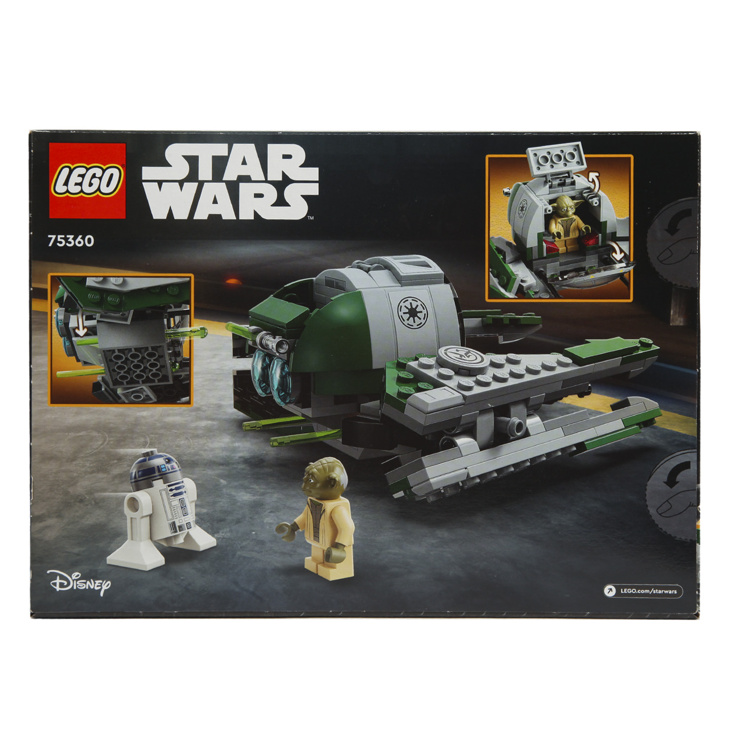 Конструктор LEGO Yoda's Jedi Starfighter 75360 - фото 16