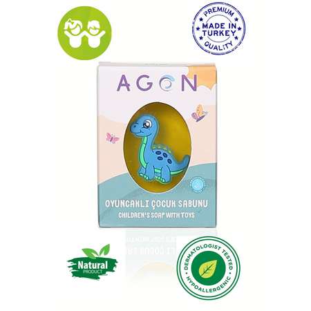 Детское мыло AGON Мыло с игрушкой внутри