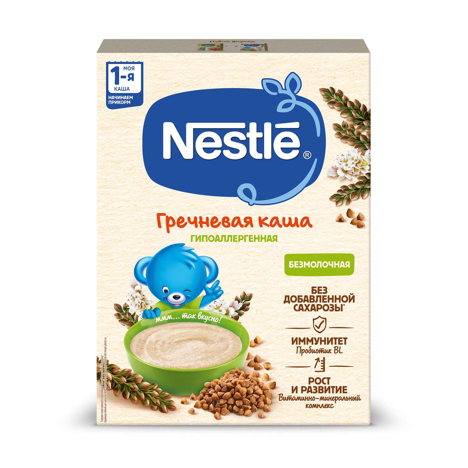Каша Nestle гречневая безмолочная 200г с 4месяцев - фото 2