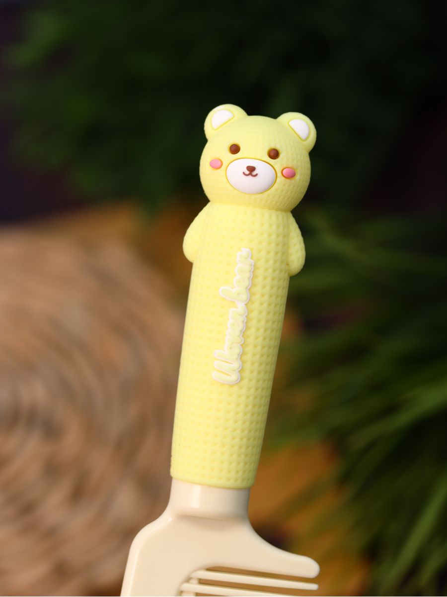 Расческа iLikeGift Wonen bear yellow - фото 4