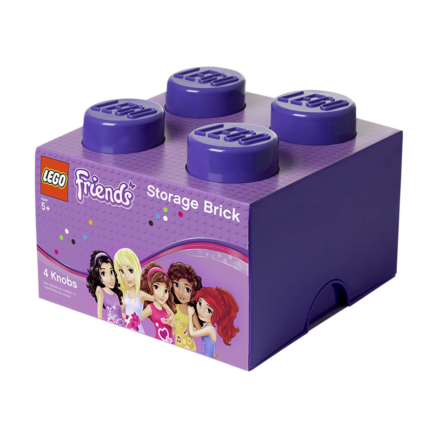 Система хранения LEGO 4 Friends фиолетовый - фото 1