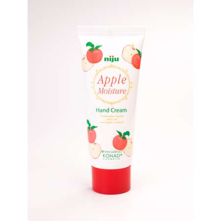 Увлажняющий крем для рук Konad niju Apple Moisture Hand Cream с экстрактом яблока