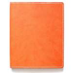 Бизнес-тетрадь Attache А5 120 листов оранжевая в клетку на сшивке