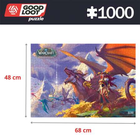 Пазл Good Loot World of Warcraft Dragonflight Alexstrasza - 1000 элементов Gaming серия