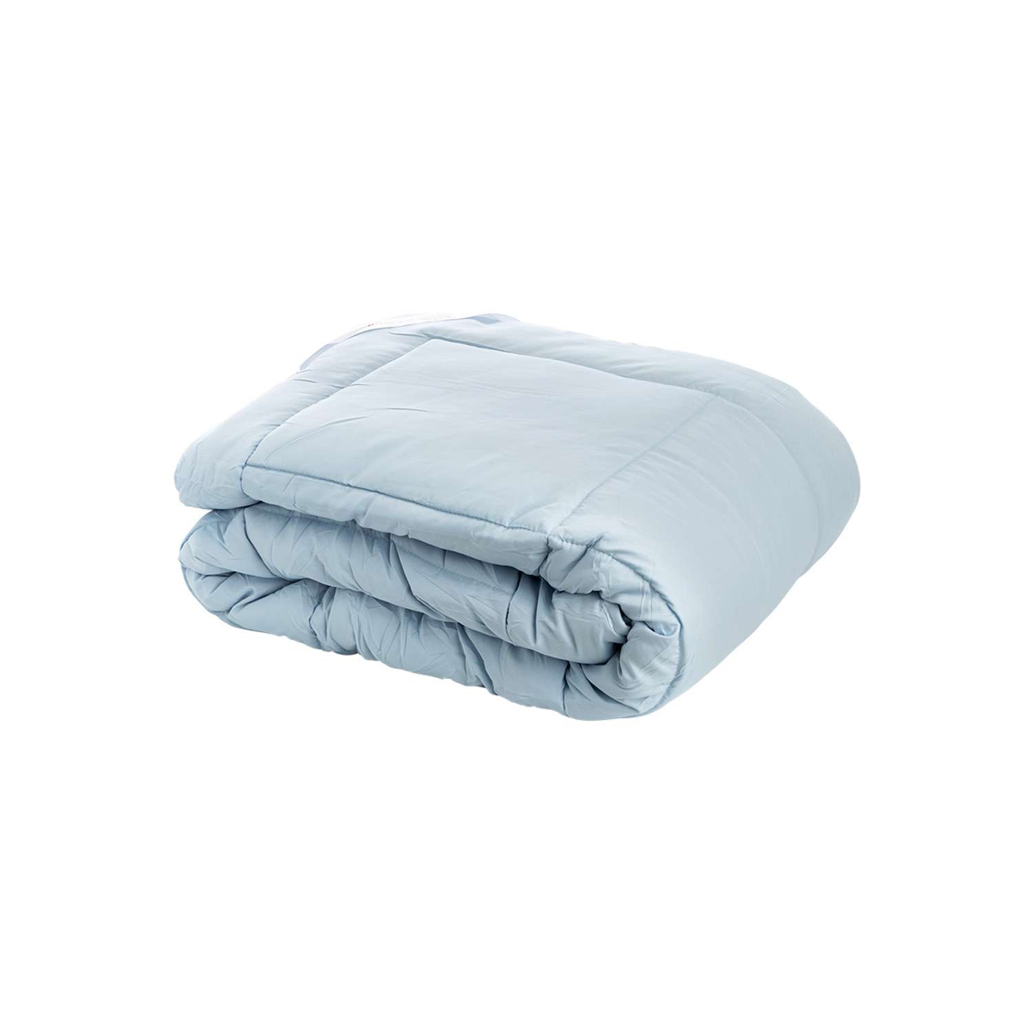 Одеяло/покрывало DeNASTIA 200x220 см голубой R020019 - фото 1