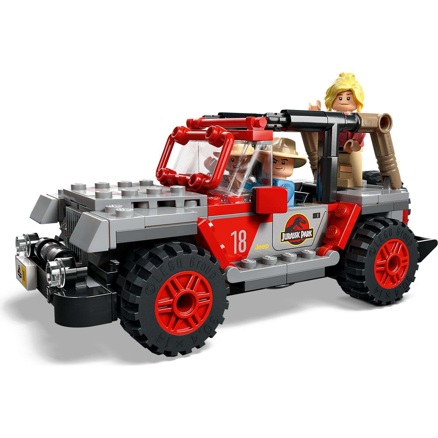 lego jurassic park jeep