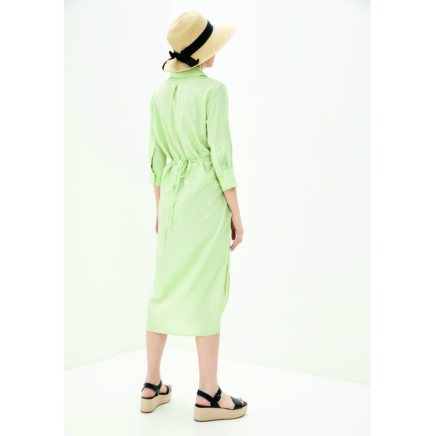 Платье W.sharvel SRR9099D-green - фото 3