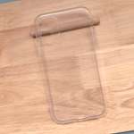 Чехол силиконовый МАККЕЙС Clear Case с защитой камеры /прозрачный / плотный на iPhone 11