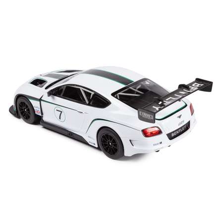 Машинка радиоуправляемая Rastar Bentley Continental GT3 1:14 белая