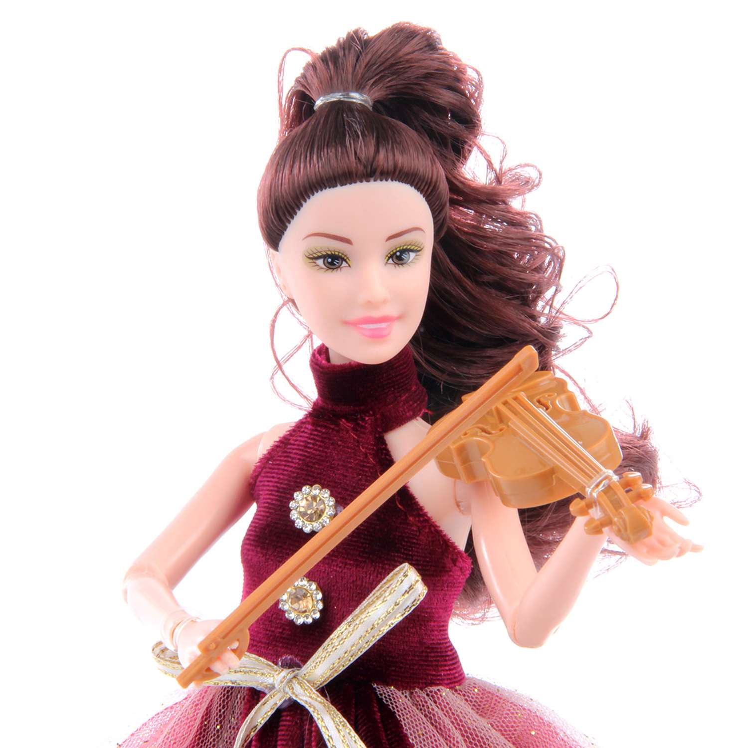 Кукла модель Барби шарнирная Veld Co со скрипкой 121652 - фото 4