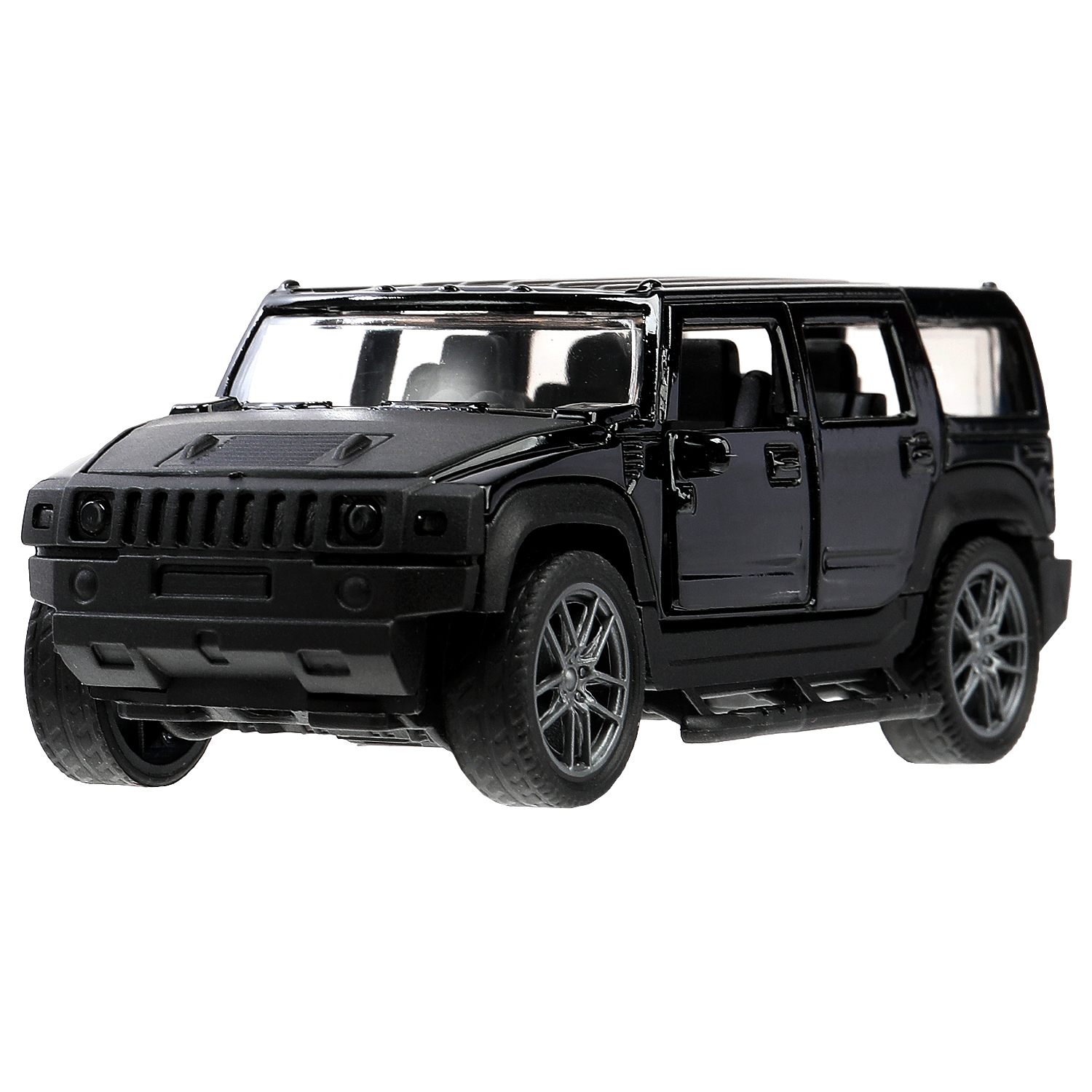 Автомобиль Технопарк Hummer черный 385751 - фото 2